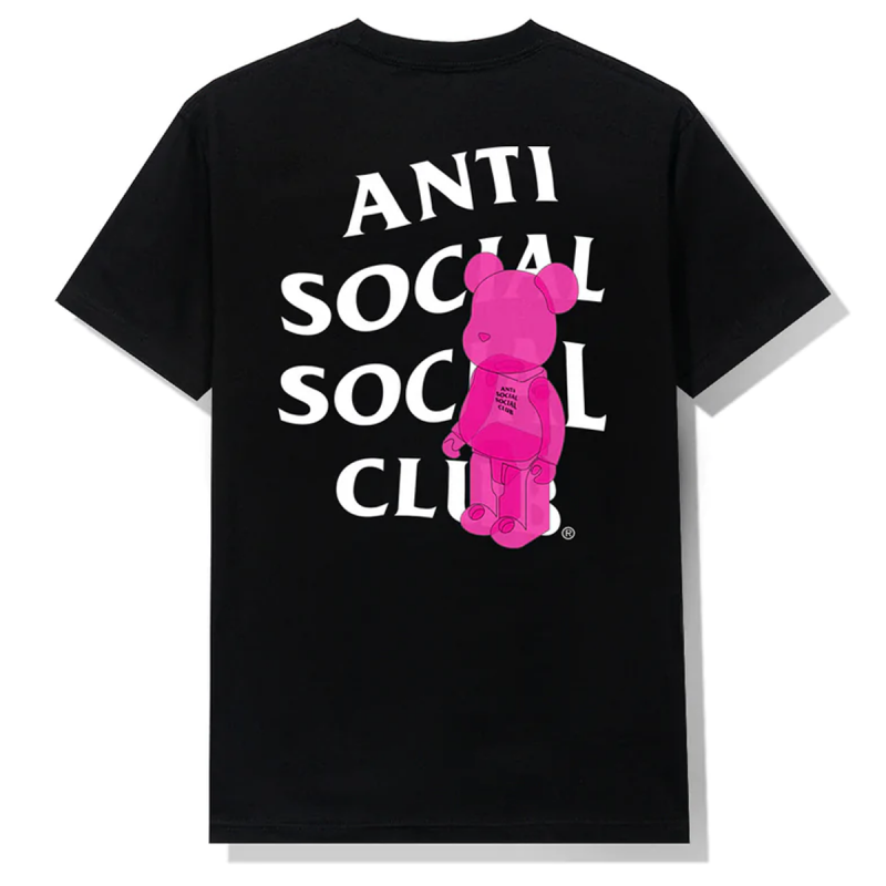 ASSC - T-shirt Noir Bearbrick
