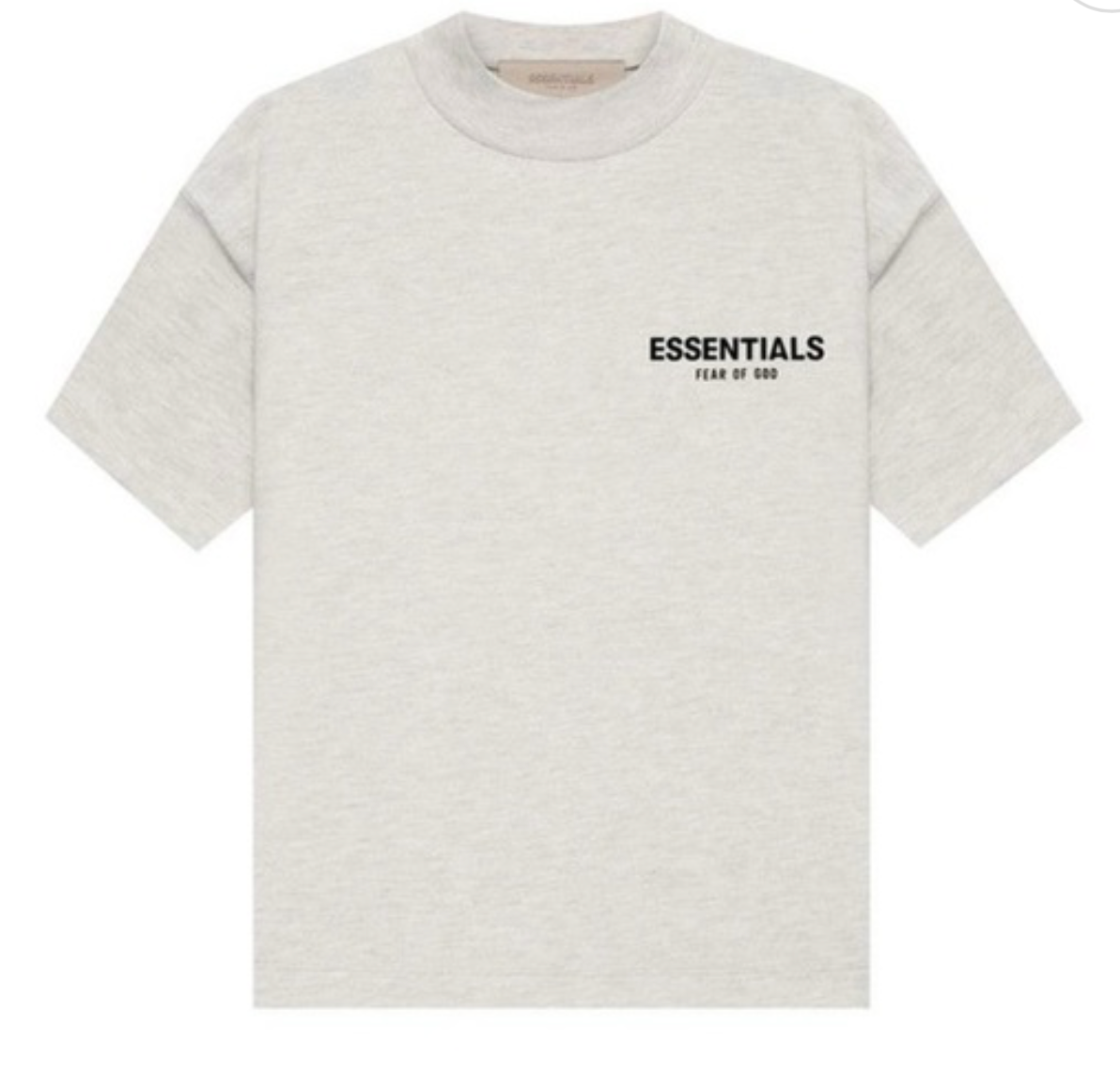 Essentials - T-shirt Fear Of God Light Oatmeal